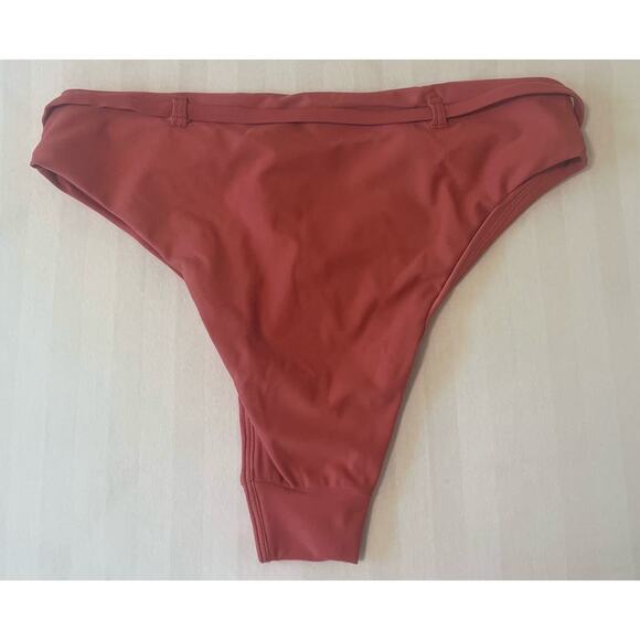 ANDIE Swim - The Riviera High Waisted Bottom - Punch - Size S - NWT - Picture 6 of 7